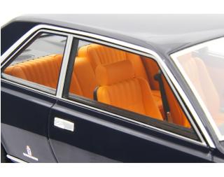Fiat 130 Coupé 1971 Blu Scuro Laudoracing 1:18 Resinemodell (Türen, Motorhaube... nicht zu öffnen!)